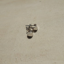 Load image into Gallery viewer, Sterling Silver Mini Chunky Hoops