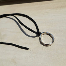 Load image into Gallery viewer, Black suede choker necklace