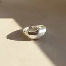 Load image into Gallery viewer, Textured Sterling Silver Ring
