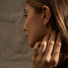 Load image into Gallery viewer, Sterling Silver Hammered Ring