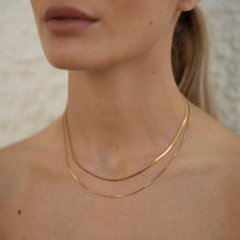 Load image into Gallery viewer, Double layered gold necklace