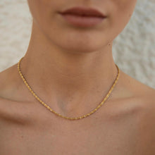 Load image into Gallery viewer, Gold Choker Necklace
