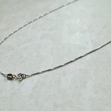 Load image into Gallery viewer, Sterling Silver Fine Chain Necklace - briellajewellery