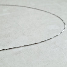 Load image into Gallery viewer, Sterling Silver Fine Chain Necklace - briellajewellery