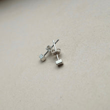 Load image into Gallery viewer, Sterling Silver Square Stud Earrings - briellajewellery