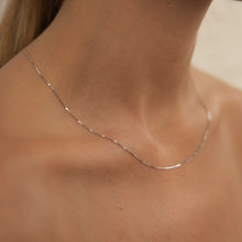 Load image into Gallery viewer, Sterling Silver Fine Chain Necklace - briellajewellery
