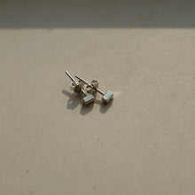 Load image into Gallery viewer, Sterling Silver Square Stud Earrings - briellajewellery