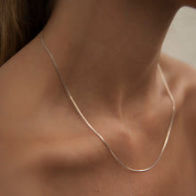 Load image into Gallery viewer, Sterling Silver Fine Chain Necklace - briellajewellery