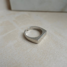 Load image into Gallery viewer, Sterling Silver Square Ring - briellajewellery
