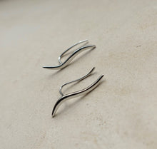 Load image into Gallery viewer, Sterling Silver Climber Earrings

