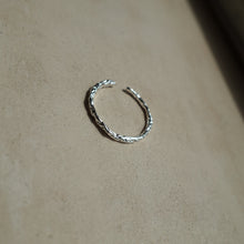 Load image into Gallery viewer, Thin sterling silver adjustable ring 
