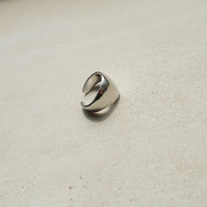 Sterling silver adjustable ear cuff 