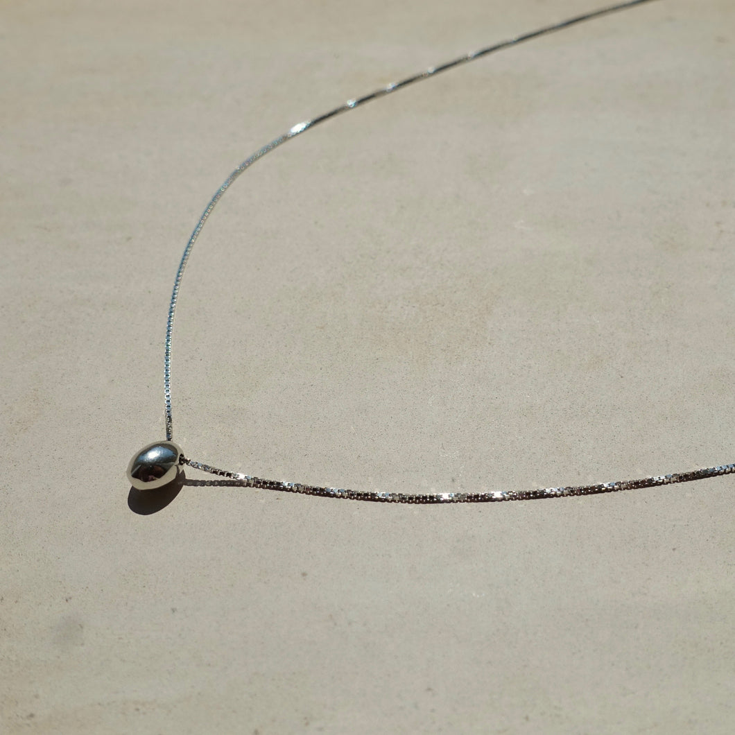 Sterling Silver Waterdrop Necklace