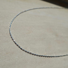 Load image into Gallery viewer, 925 sterling silver beaded necklace
