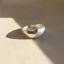Load image into Gallery viewer, Textured Sterling Silver Ring
