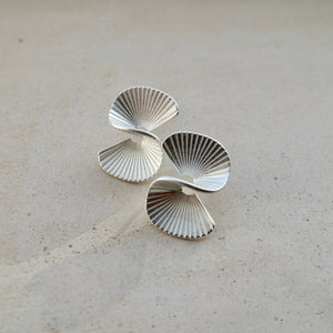 Sterling Silver Spiral Earrings