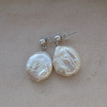 Load image into Gallery viewer, Baroque Pearl Dangle Earrings
