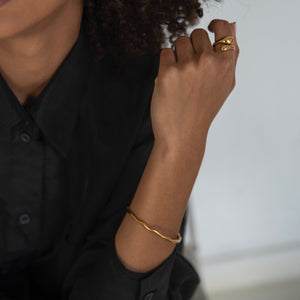 Gold Chunky Ring