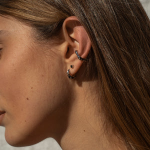 Sterling silver stud earrings set