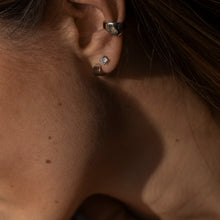 Load image into Gallery viewer, Sterling Silver Crystal Stud Earrings
