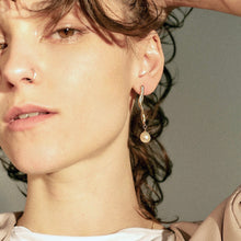 Load image into Gallery viewer, Modern Pearl Drop Earrings 
