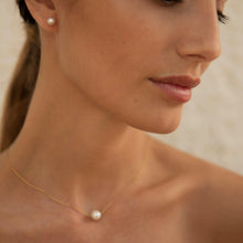 Load image into Gallery viewer, Natural Freshwater Pearl Stud Earrings - briellajewellery
