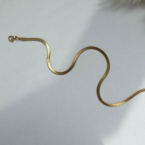 Gold snake chain