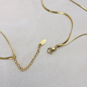 Double Layered Gold Necklace - briellajewellery