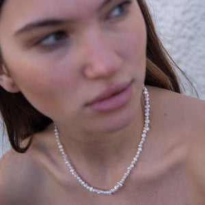 Natural Baroque Pearl Necklace - briellajewellery