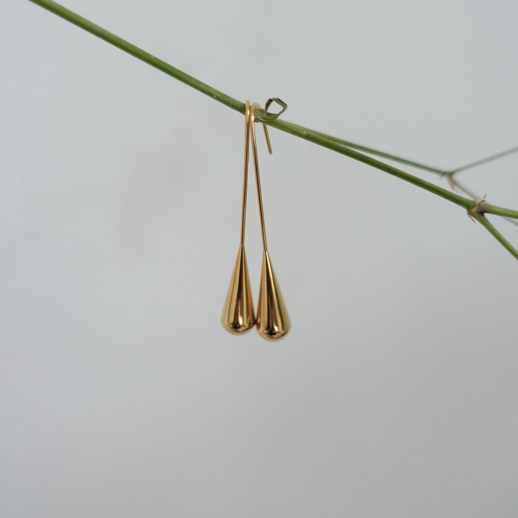 Gold Waterdrop Earrings