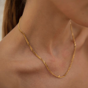 Waterproof gold chain