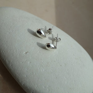 Sterling Silver Waterdrop Stud Earrings - briellajewellery