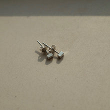 Load image into Gallery viewer, Sterling Silver Square Stud Earrings - briellajewellery
