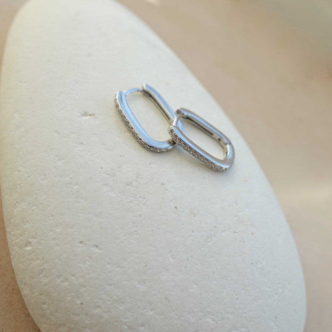 Mini Sterling Silver Huggie Earrings - briellajewellery