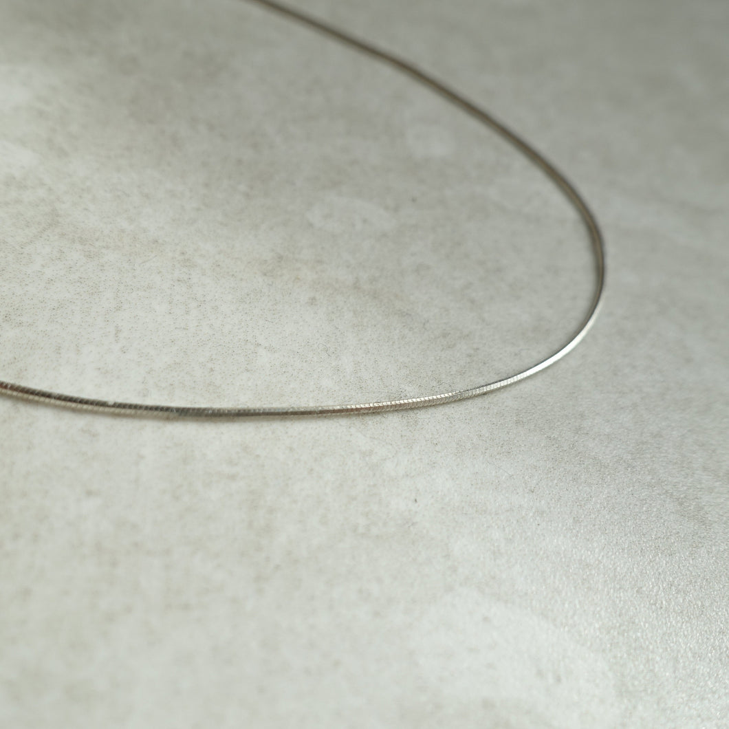 Sterling Silver Fine Chain Necklace - briellajewellery