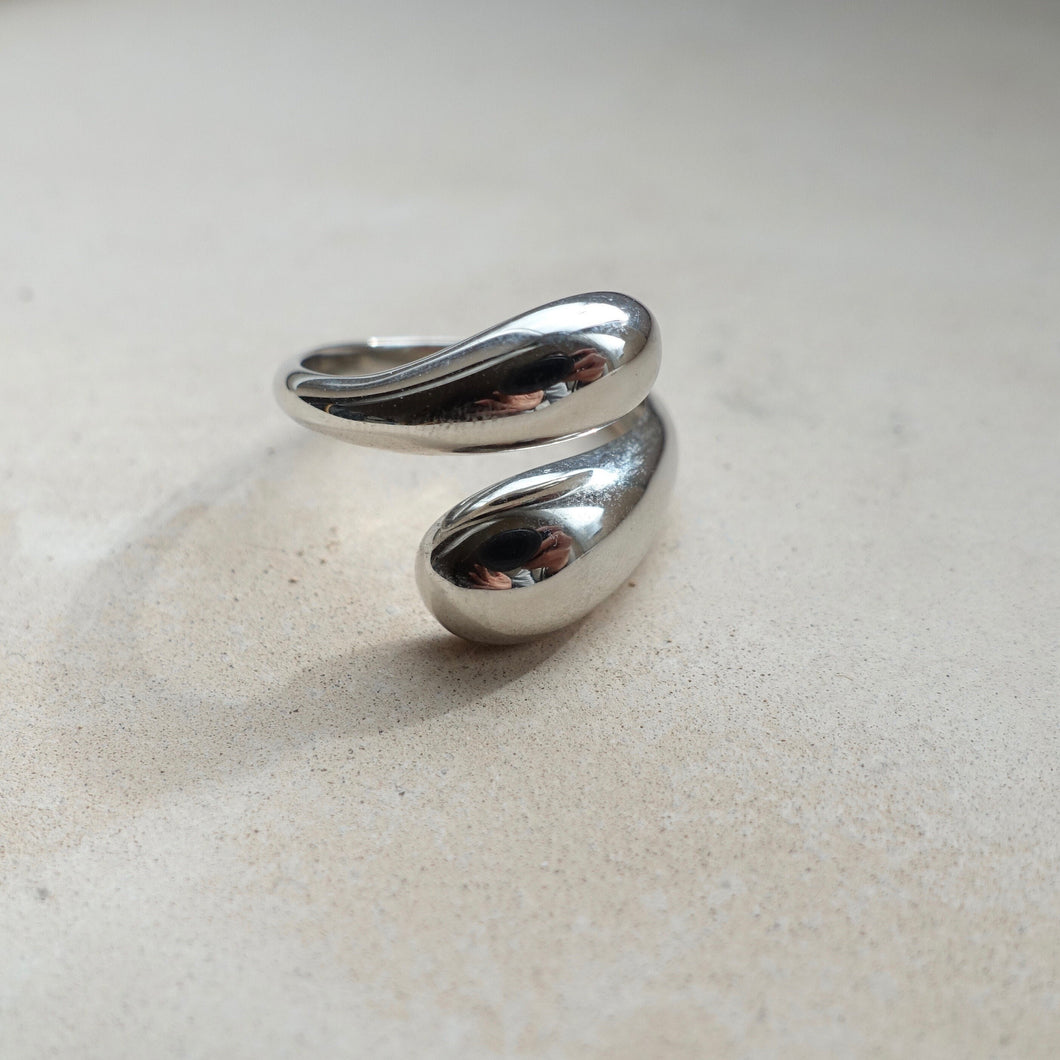 Silver Chunky Ring